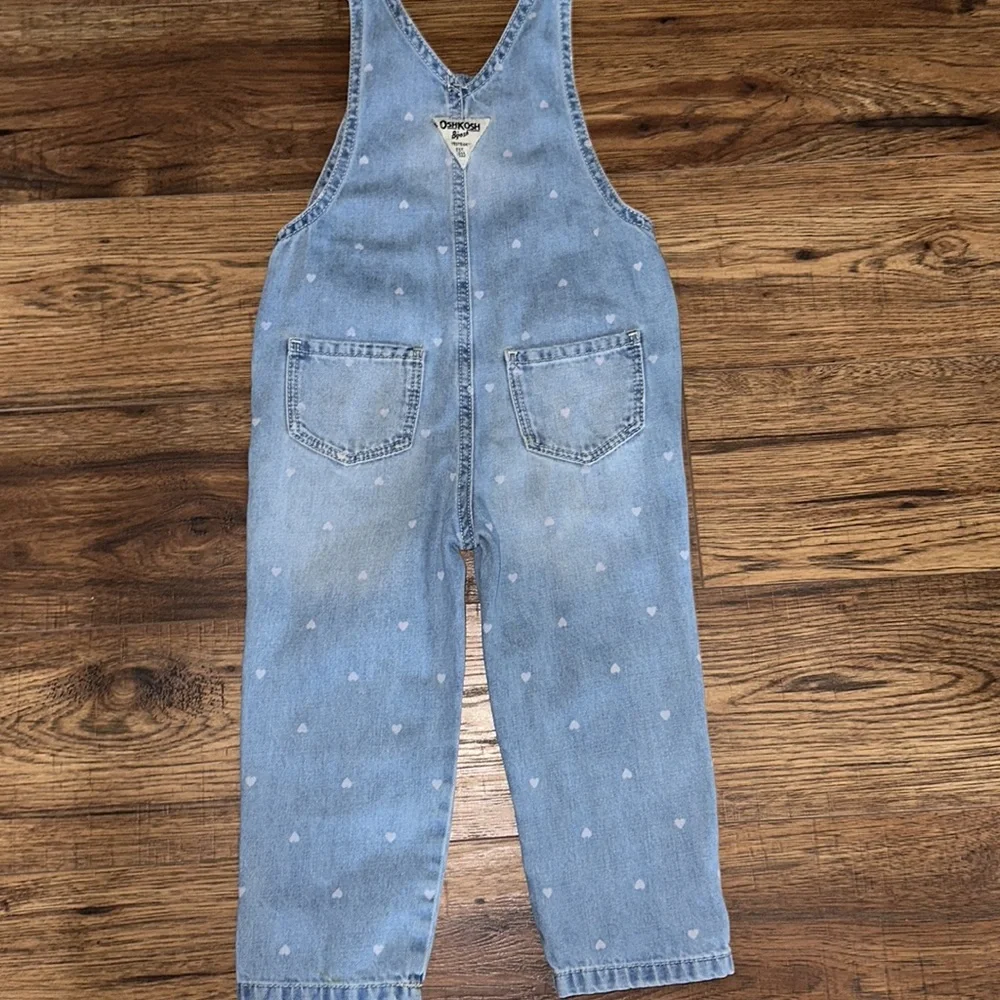 Oshkosh Toddler Heart Overalls